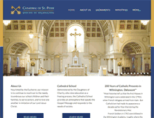 Tablet Screenshot of cathedralofstpeter.com